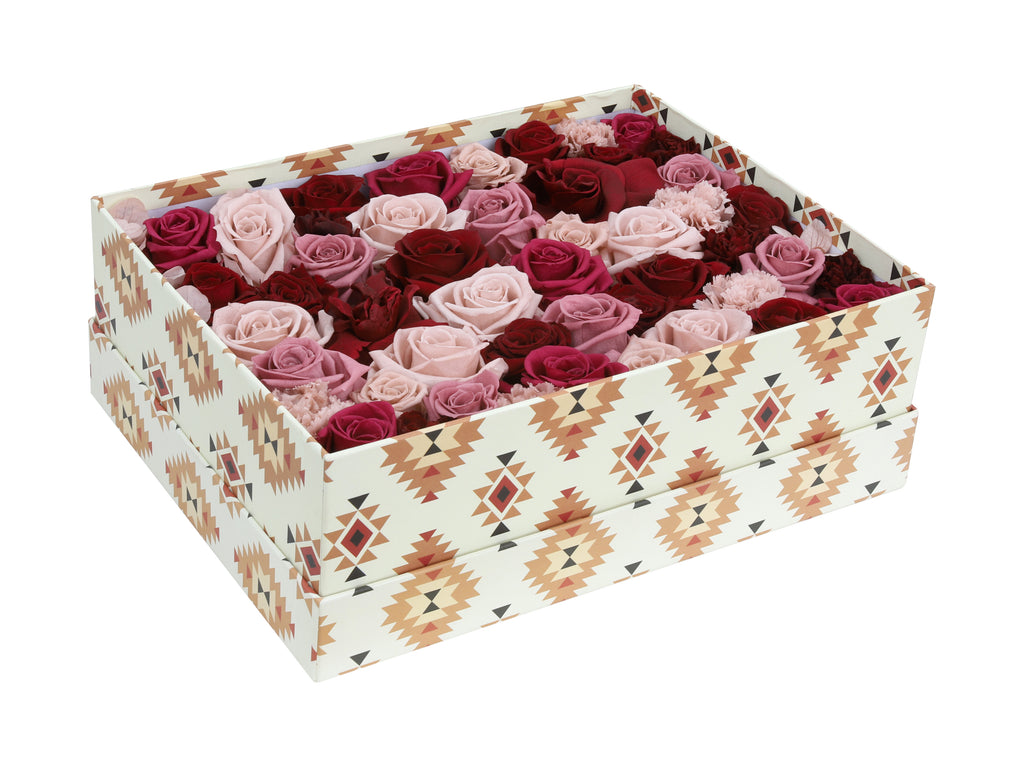Bohemian Burgundy (Preserved flowers Box)