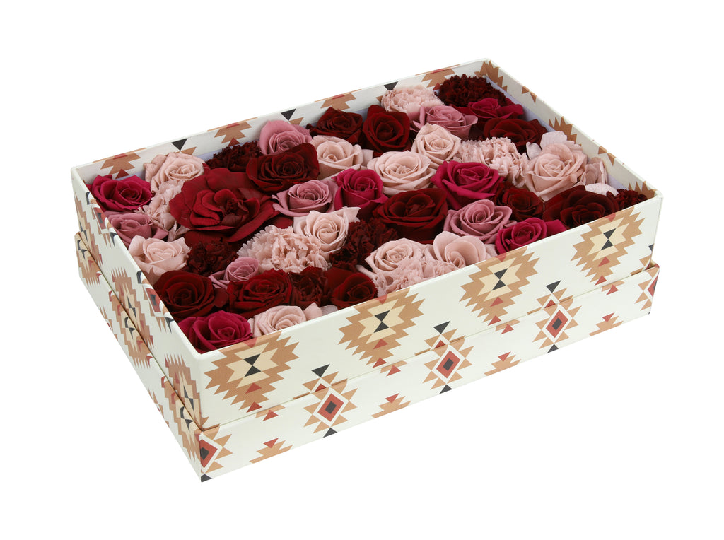 Bohemian Burgundy (Preserved flowers Box)